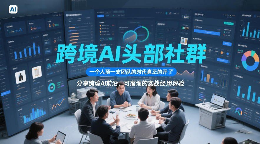 
          跨境AI头部社群，一个人顶一支团队的时代真正的开始了，分享跨境AI前沿，可落地的实战经验 - Featured image
        