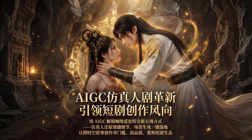 
          AIGC仿真人《合欢宗》短剧教学，用AIGC解锁缠绵爱恋的全新呈现方式，让跨时空故事创作零门槛、高品质，重构短剧生态 - Featured image
        